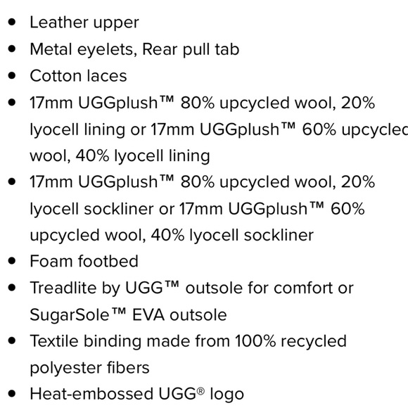 New Ugg Neumel white leather boots kids boy size 5 - Picture 2 of 12